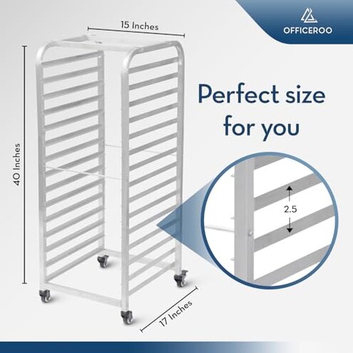 OFFICEROO Bakery Speed Rack (10-Tier)