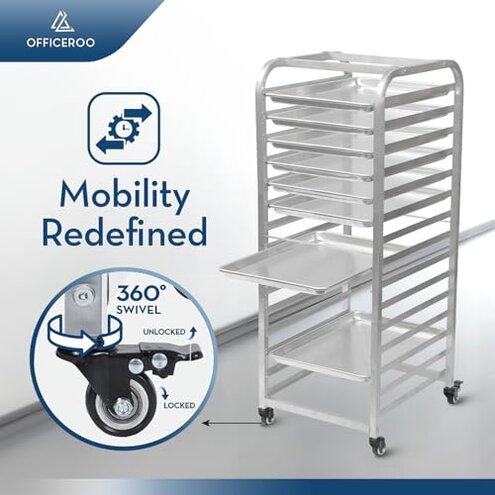 OFFICEROO Bakery Speed Rack (10-Tier)