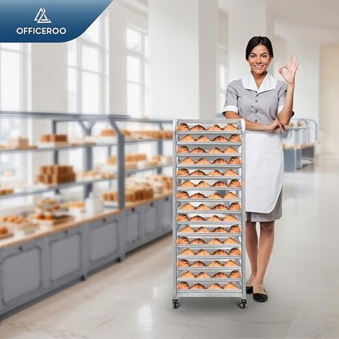 OFFICEROO Bakery Speed Rack (10-Tier)