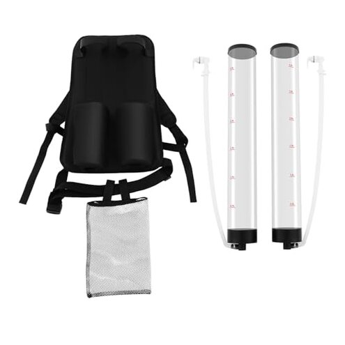 Dual Tank Double Drink Dispenser,Beverage Dispenser Backpack Beer liquid Shot Gun for Club Bar Party Beer Tool,Portable Dual Barrel Beverage Liquid Liquor Beer Backpack Dispenser 3L + 3L
