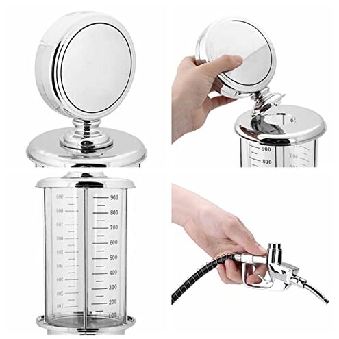 Gavigain Pump Liquor Dispenser for Home, Single Beverage Dispenser 1000cc Capacity Single Gun Beer Beverage Dispenser ContainerAlcohol Beer Dispenser for Bars Hotels KTV and Home