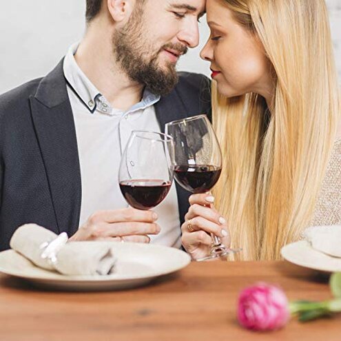 Wine Decanter Built-in Aerator Pourer, Wine Carafe, Red Wine Decanter,100% Lead-free Crystal Glass, Wine Hand-held Aerator, Wine Gift, Wine Accessories (Clear，Crystal)