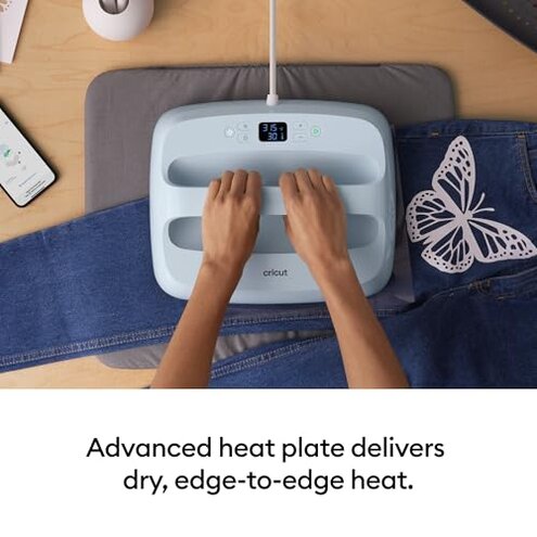 Cricut EasyPress 3 Heat Press Machine (12 "x 10") with Heat Press Mat (15.5" x 12.5")