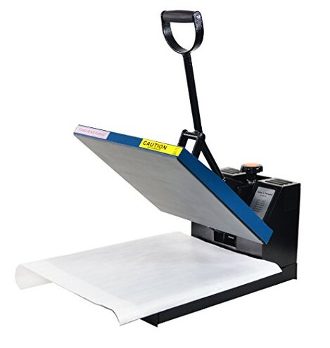 Fancierstudio Heat Press 15x15 - Digital Sublimation & Rhinestone T-Shirt Press (Clamp Shell) (FS15x15 BBP Pull Out)