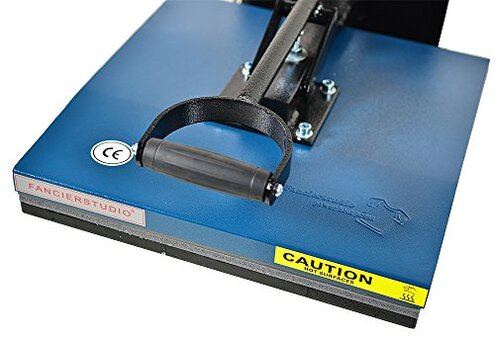 Fancierstudio Heat Press 15x15 - Digital Sublimation & Rhinestone T-Shirt Press (Clamp Shell) (FS15x15 BBP Pull Out)