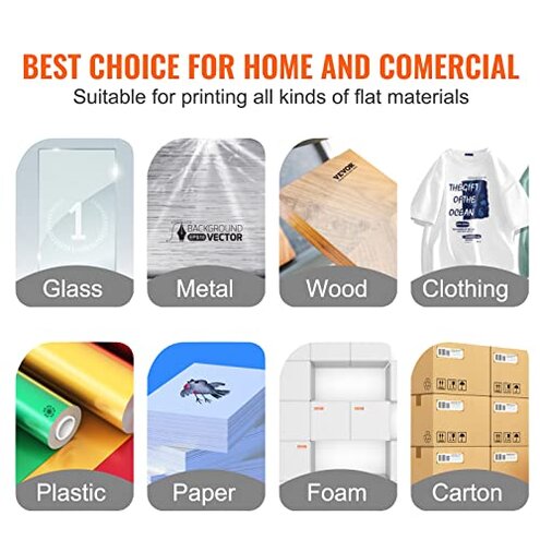 VEVOR Screen Printing Machine, 1 Color 1 Station Silk Screen Printing Press, 21.2x17.7in / 54x45cm Screen Printing Press, Double-Layer Positioning Pallet, Adjustable Tension for T-Shirt DIY Printing