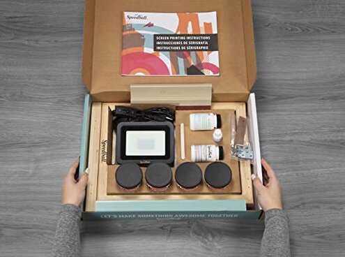 Speedball Advanced All-In-One Screen Printing Kit, Includes LED UV Exposure Lamp