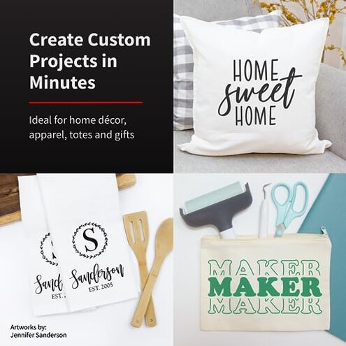 Speedball Beginner Screen Printing Craft Vinyl Kit, Use with Cutting Machine to Easily Print Custom T-Shirts and Home Decor