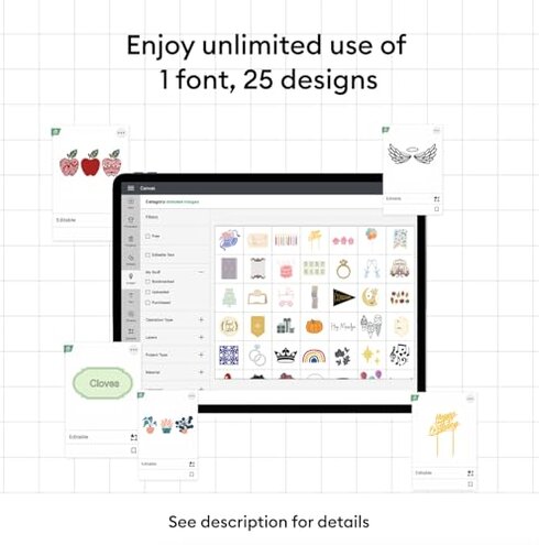 Cricut Explore 4 - Smart Cutting Machine (Seashell) | Digital Content Bundle - Includes Images in Design Space App