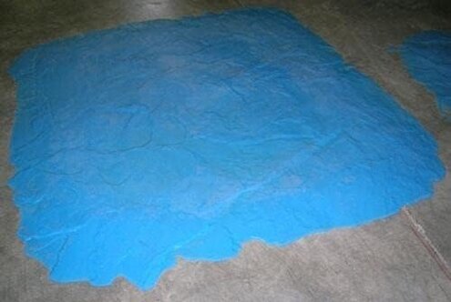 Generic Concrete Seamless Stamp Mat - Fractured Thin Slate (18" x 18")