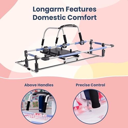 Cutie Breeze Table Top Hoop Quilting Frame | Beginner Frame for Domestic Machines | Portable Quilting Table, Hoop Frame, and Quilting Supplies