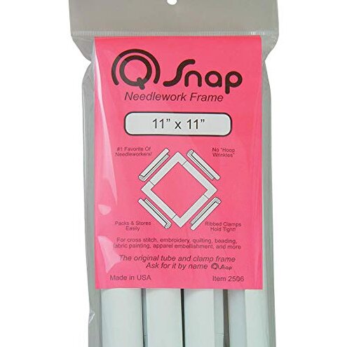 Q-Snap Needlework Frame Bundle: 11x11, 8x8, 6x6, and Extension Kit