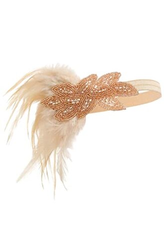 BABEYOND 1920s Flapper Dress Long Fringed Gatsby Dress Roaring 20s Sequins Beaded Dress Vintage Art Deco Dress