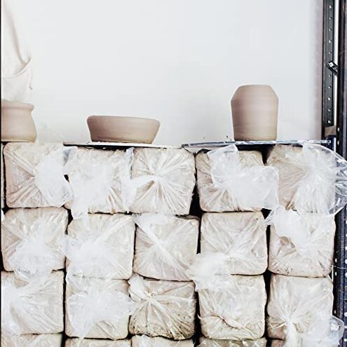 Pottery Clay - 50 lbs of Mid-High Fire White Cone 6-10 Dover - Rocky Mountain Clay