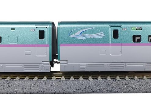 KATO N Gauge E5 Series Shinkansen Hayabusa Basic Set, 3 Cars, 10-1969 Railway Model Train