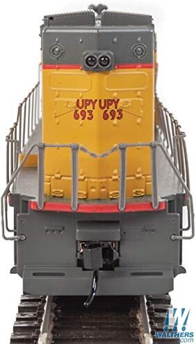 Walthers Trainline EMD GP15-1-Standard DC-Union Pacific(R) (Yellow, Gray, red) 931-2505 HO Scale Model Railroad - Locomotive Model