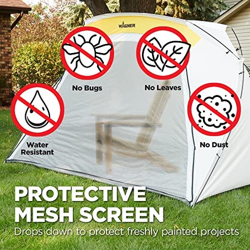 HomeRight Large Spray Shelter C900038 Portable Paint Booth for DIY Spray Painting, Hobby Paint Booth Tool Painting Station, Spray Paint Tent