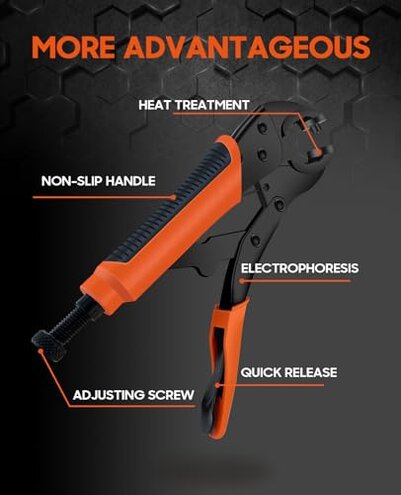 Heavy Duty Snap Fastener Tool, Snap Setter Tool with 100 Sets 4 Color Boat Cover Snaps, Snap Repair Kit, Repairing Boat Covers, Canvas, Fabric, Tarps