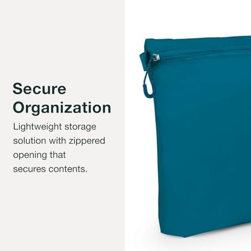 Osprey Ultralight Zip Packing Organizer, Waterfront Blue