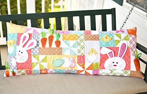 Kimberbell 16&rdquo; x 38&rdquo; Plush Bench Pillow Insert &ndash; Premium Throw Pillow Form for Seasonal & Holiday D&eacute;cor &ndash; Vacuum Packed for Storage &ndash; Ideal for Kimberbell Machine Embroidery Projects