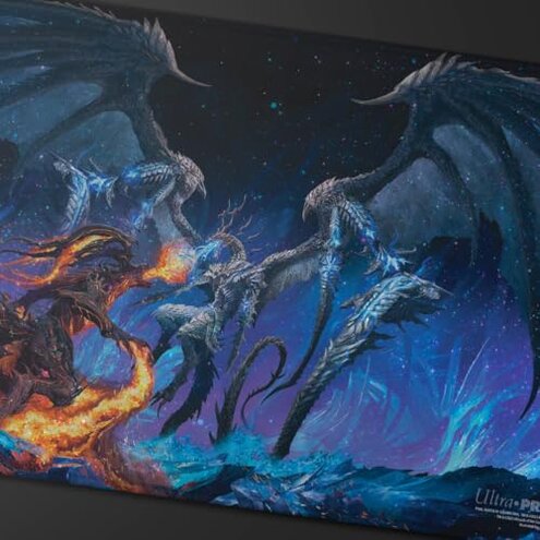 Final Fantasy x Universes Beyond Cloud, Ex-Soldier Holofoil Playmat for Magic: The Gathering