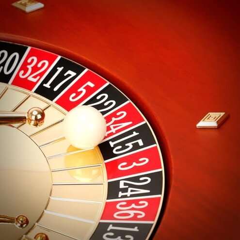 Ygebet Wooden Roulette Wheel, 11 inch Solid Wood Casino Roulette Wheels for Adults, Professional Roulette Board for Home Game Night Party