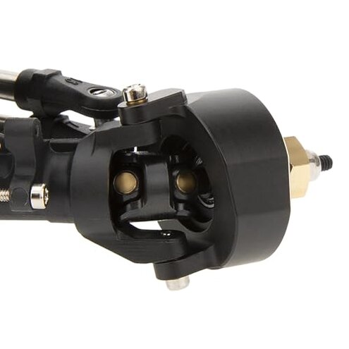 MEUS RACING Nylon SCX24 Axles with Isokinetic 3-Section CVD for Axial SCX24 C10 JLU Gladiator Bronco Deadbolt 1/24 RC Crawler, +5mm Widened and 52&deg; Max. Steering Angle