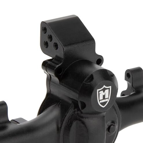 MEUS RACING 5mm ISO V2 SCX24 Axles with 3-Section CVD for Axial 1/24 SCX24 RC Crawler (Black)