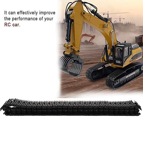 Lybunair RC Car Crawler Belt Accessory Compatible with 1580 Excavator Engineering Vehicle Supplies