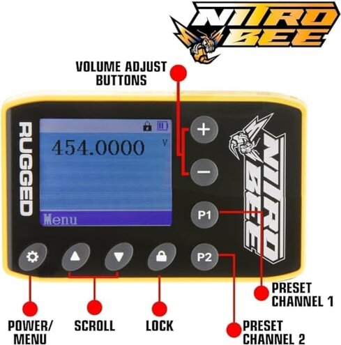 Rugged Radios Nitro Bee (Race Receiver, Race Receiver)