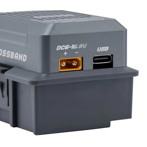 Radiomaster Nomad Dual Band Gemini Xrossband ExpressLRS Module Built-in RGB Light Strip with Nano Micro Module Adapter