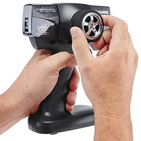 Futaba 3PRKA 3-Channel 2.4GHz Radio FHSS System , Black