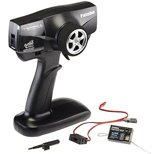 Futaba 3PRKA 3-Channel 2.4GHz Radio FHSS System , Black