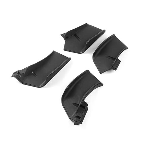 Winglets Wings Spoiler Fxed for Ducati Streetfighter V4 V4S V4SP 2018-2024 V2 2018-2024 Motorcycle Winglet Wing Kit Carbon Fiber Color (Matte Black)