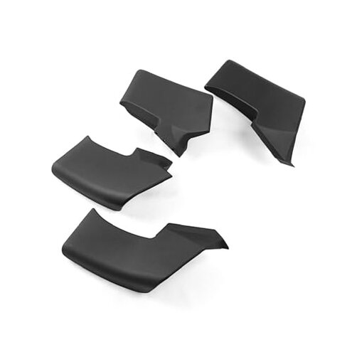 Winglets Wings Spoiler Fxed for Ducati Streetfighter V4 V4S V4SP 2018-2024 V2 2018-2024 Motorcycle Winglet Wing Kit Carbon Fiber Color (Matte Black)