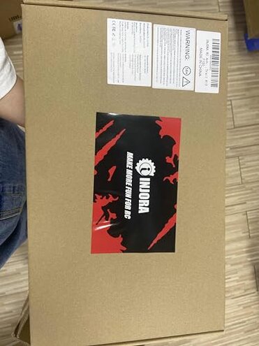 INJORA RC Trailer for Hauling Behind Car - Metal Hitch Mount Trailer for 1/18 RC Crawler TRX4M Defender Bronco K10 High Trail F150, 543g/each