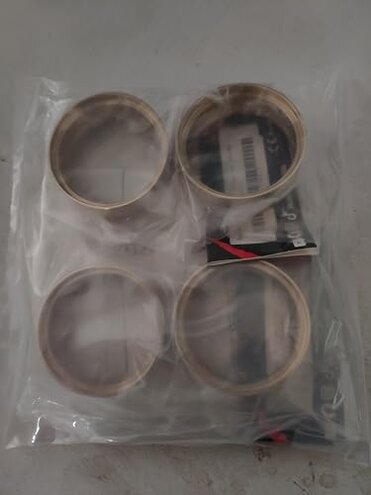 INJORA Brass Internal Beadlock Ring Clamp Ring 94g Wheel Weight Fit 1.9" Wheel Rim for 1/10 RC Crawler Axial SCX10 II 90046 TRX-4 VS4-10 SCX10 Pro Upgrade Parts, 4PCS