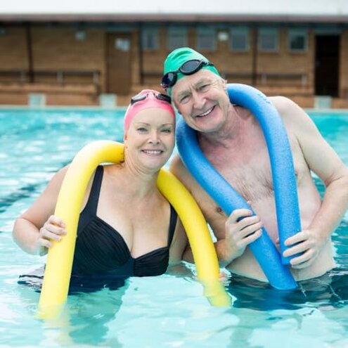 Hanaive 6 Pack Pool Noodles Swimming Floating Foam Tube 52 Inch Hollow Swim Noodles Bulk Floats Heavy Duty for Swimming Decoration Craft Projects Multi-Purpose(Black)