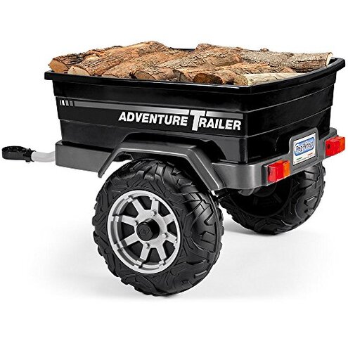 Peg Perego Adventure Trailer Ride On, Black