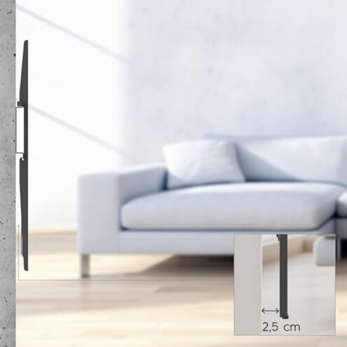 USX MOUNT Full Motion TV Wall Mount for Most 32-70 inch TVs up to 99 lbs, Wall Mount Bracket with Dual Articulating Arms, Swivel, Tilt, Max VESA 400x400mm, TV Mount Fits 12”/16” Wood Studs