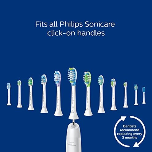 Philips Sonicare ExpertClean 7500 Black, Rechargeable Electric Power Toothbrush, HX9690/05