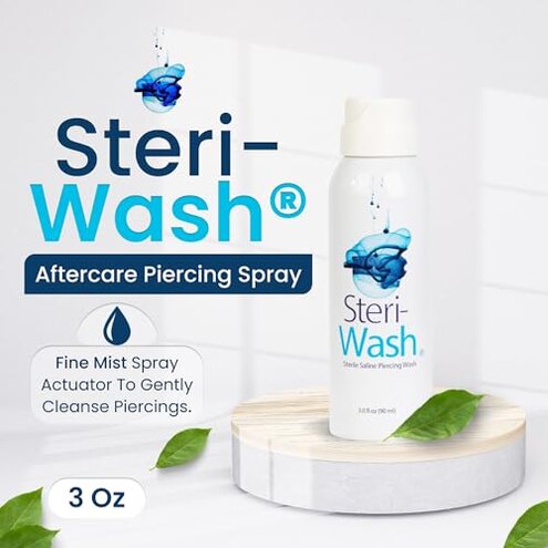 Steri-Wash® Aftercare Piercing Spray 25 case / 3 oz