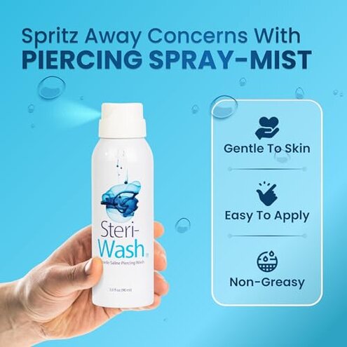 Steri-Wash® Aftercare Piercing Spray 25 case / 3 oz