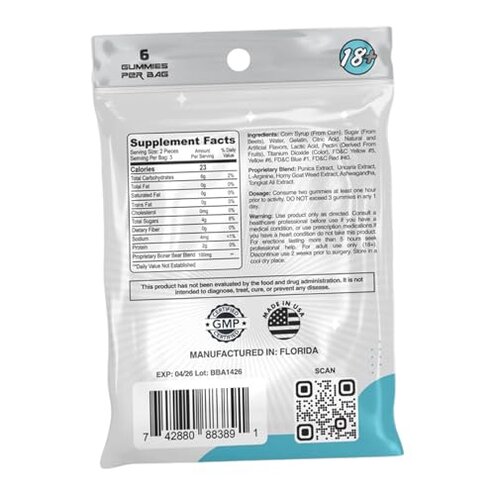 Boner bear box of 3 for male