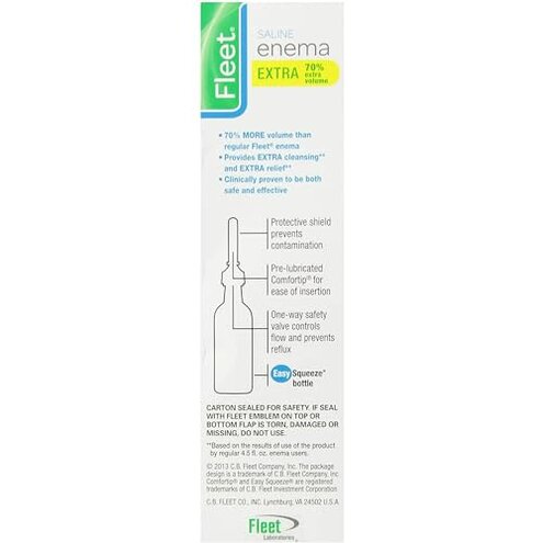 Fleet Enema Adult 4.5oz Case of 48