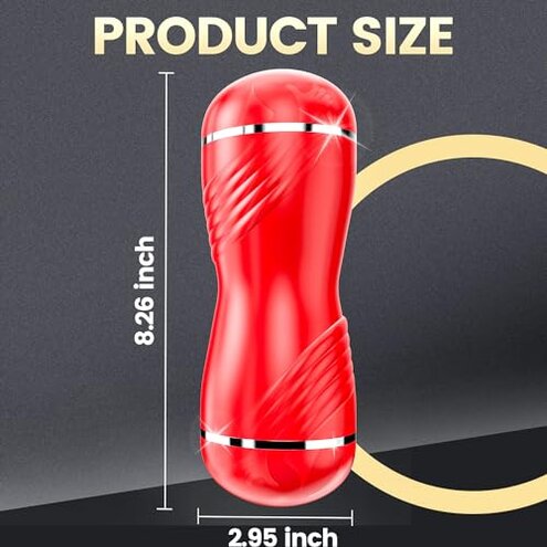 Generic Male Mastusbafor Hands Free with Modes 3D Realistic Textured Sleeve Male Masterburters, Pocket Puzzy Silicone Sweater.362, Colour