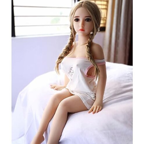 Life Size 5FT Adult Silicone Doll – Full Body Poseable Figure Realistic Companion Doll for Collectors, Art Students, and Studio Display Use