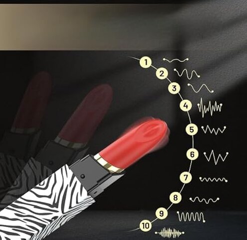 Elegant Personal Wellness Enhancer with Gentle Pulsations, Rechargeable and Waterproof, Portable for Discreet Use RE65618