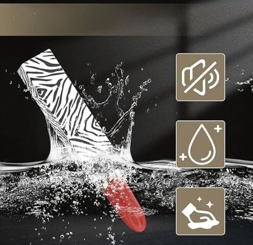 Elegant Personal Wellness Enhancer with Gentle Pulsations, Rechargeable and Waterproof, Portable for Discreet Use RE65618