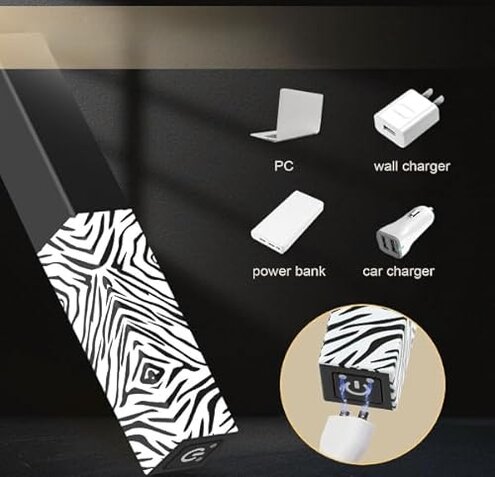 Elegant Personal Wellness Enhancer with Gentle Pulsations, Rechargeable and Waterproof, Portable for Discreet Use RE65618